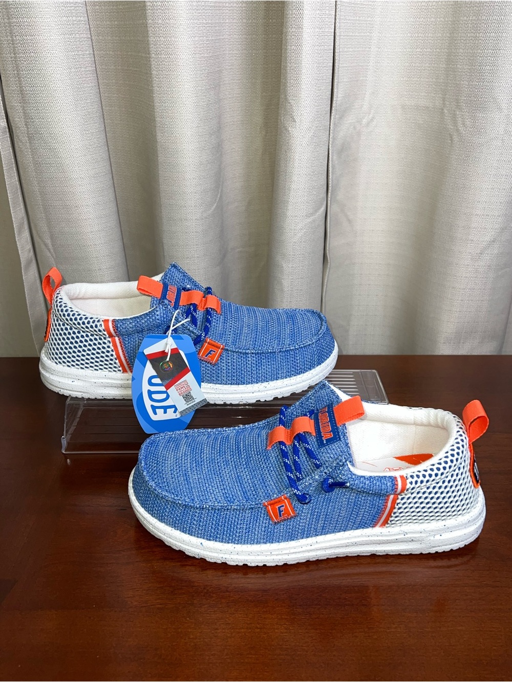 HEY DUDE Florida Gators Wally Funk Stretch Sox Slip-On’s🐊🐊UNISEX